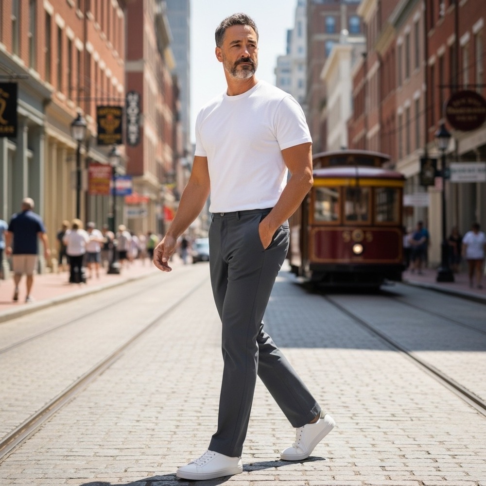 Lululemon Commission Pant Slim 30 Obsidian Dark Grey‎ Mens 38x30 LM5AOSS